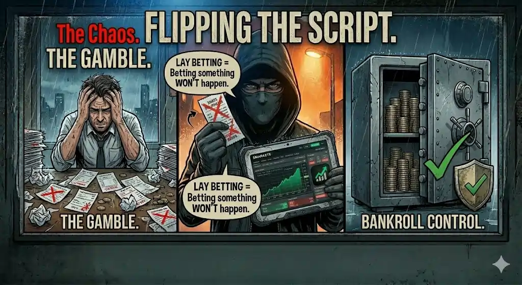 Flipping the Script: A Beginner’s Guide to Lay Betting and Bankroll Control