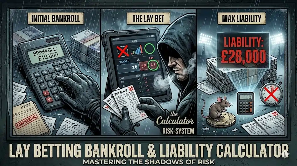 Lay Betting Bankroll & Liability Calculator