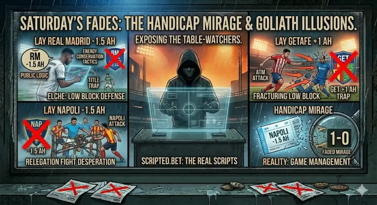 Saturday’s Public Plays: The Handicap Mirage & Goliath Illusions