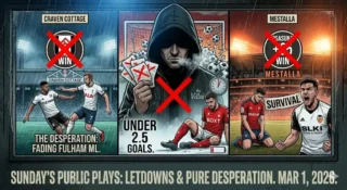 Sunday’s Public Plays: Letdown Spots & Pure Desperation